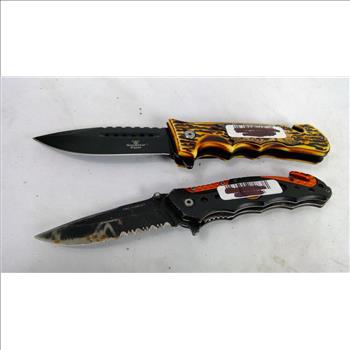 Snake Eye, Tac-Force, And More Knives, 7 Pieces With Husky Plier Set And Multitool