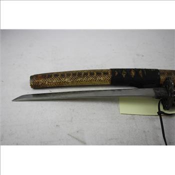 Snake Skin Handle Sword