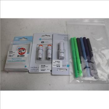 Snap And Spray Test, Kraft Blades, Stamps, And More, 14 Pieces