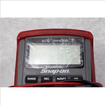 Snap On Auto Ranging Digital Multimeter