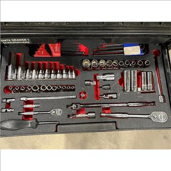 Snap On General Mechanics Tool Kit Case With Tools, 50+ Pieces