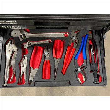 Snap On General Mechanics Tool Kit Case With Tools, 50+ Pieces