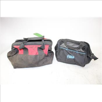 Snap On Tool Bag With Tools And Gorilla Grip Gloves