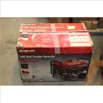 Snap-On 870826 3000W Portable Generator