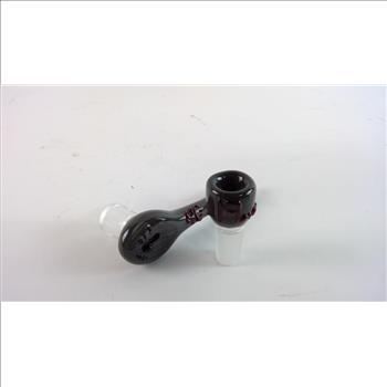 Snap-On Ratchet Style Glass Smoking Pipe