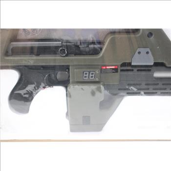 Snow Wolf Pulse Airsoft Rifle, Army Green & Black With 6mm Bb