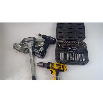 Socket Set, Power Driver, And More