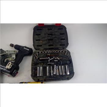 Socket Set, Power Driver, And More
