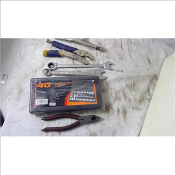 Socket Set, Wrenches, And More