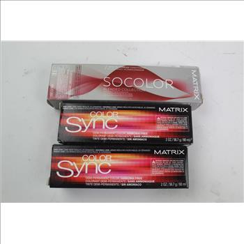 Socolor And Color Sync Demi-Permanent Matrix Haircolor: 3 Items