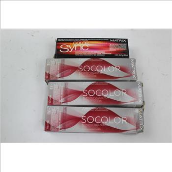 Socolor And Color Sync Demi-Permanent Matrix Haircolor: 4 Items