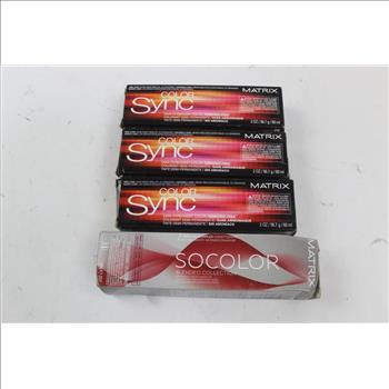Socolor And Color Sync Demi-Permanent Matrix Haircolor: 4 Items