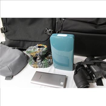 SOG Backpack, Nikon 8x32 Binoculars, Samsung Power Bank And More