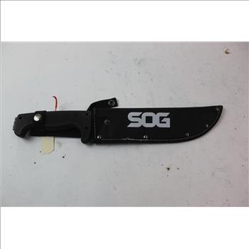 SOG Fixed Blade Knife W/Sheath