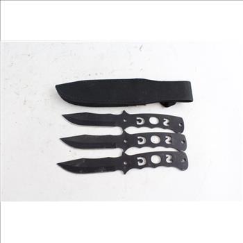SOG Fixed Blade Knives Set, 3 Pieces