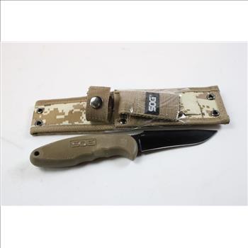 SOG Hunting Knife With Sheath