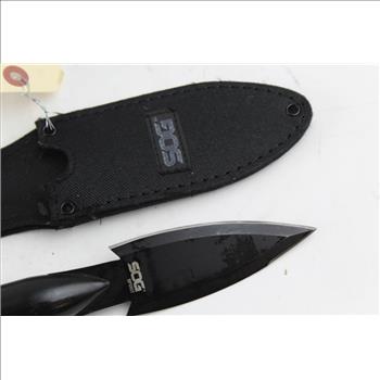 SOG Spirit Fixed Blade Knife With Sheath