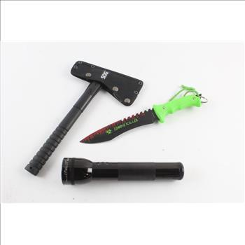 SOG Tactical Hatchet And More, 10+ Pieces
