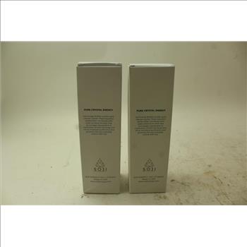 Soji Pure Crystal Energy Crystal Healing Gem Elixir Water Bottles; 2 Pieces