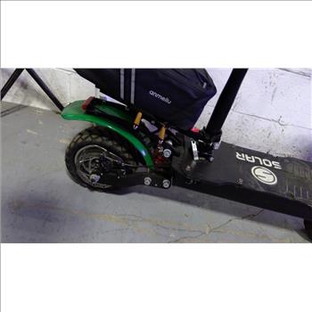 Solar Electric Scooter