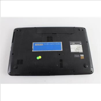 Sold For Parts, Toshiba Satellite Laptop