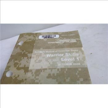 Soldier's Manual Of Common Tasks, Tactical Lights, Mask, 4 Pieces
