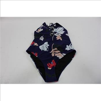 Solid And Striped One Piece Bathing Suit (Size:S), Cupshe One Piece (size:M), 2 Pieces