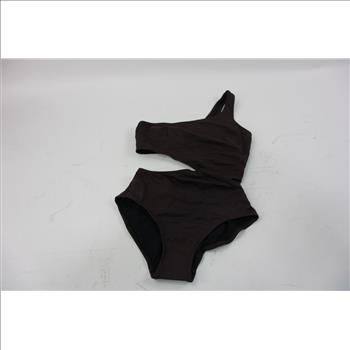 Solid And Striped One Piece Bathing Suit (Size:S), Cupshe One Piece (size:M), 2 Pieces