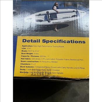 Solstice Traveller Inflatable Kayak Kit