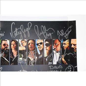 Sons Of Anarchy Autographed Photo
