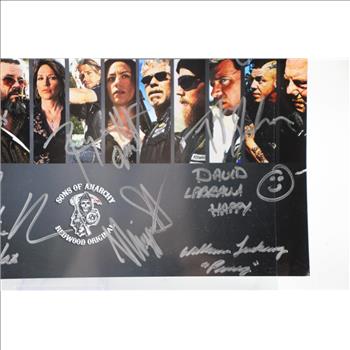 Sons Of Anarchy Autographed Photo
