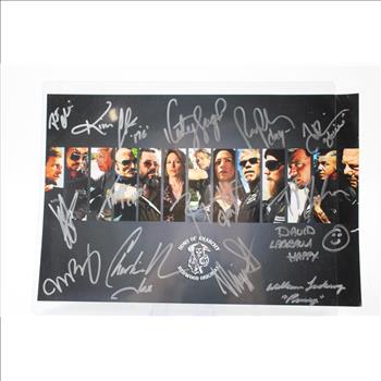 Sons Of Anarchy Autographed Photo