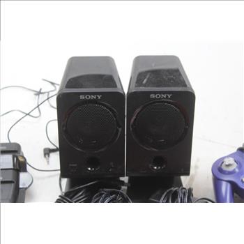 Sony Active Speaker System, Sony Gaming Controllers, & More; 5+ Pieces