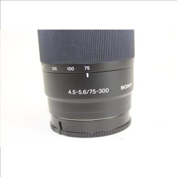 Sony Alpha A-Mount 75-300mm Telephoto Zoom Lens