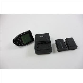 Sony Battery Charger, Godox Xpro-S Wireless Flash Trigger, And More, 3 Pieces