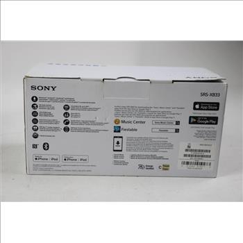 Sony Bluetooth Speaker