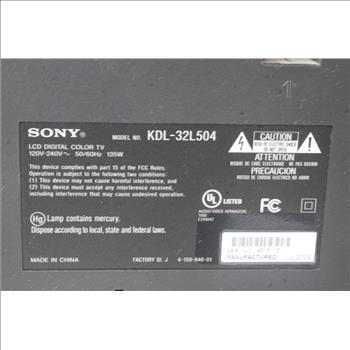 Sony Bravia L- Series 32