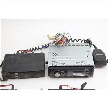 Sony CDX-GT510 Car Stereo, Motorola Radius SM50 Radio, And More, 5 Pieces