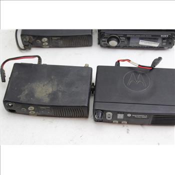 Sony CDX-GT510 Car Stereo, Motorola Radius SM50 Radio, And More, 5 Pieces