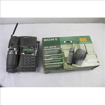 Sony Cordless Telephones, Sony Video Cassette/DVD Recorder, 3 Pieces
