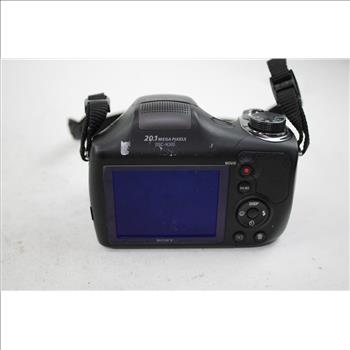 Sony Cyber-Shot Digital Camera In Bag