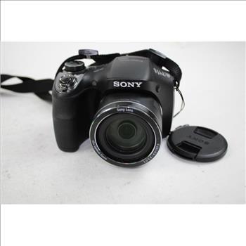 Sony Cyber-Shot Digital Camera In Bag