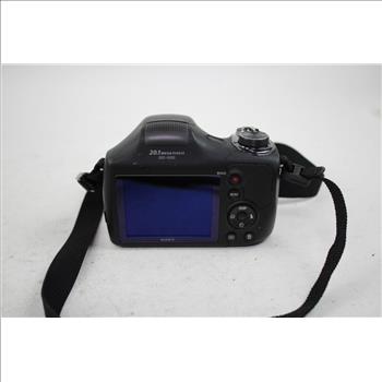 Sony Cyber-Shot DSC-H300 Digital Camera With Bag