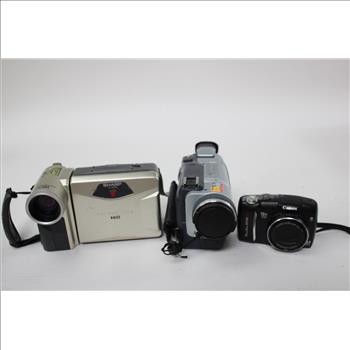 Sony Digital 8 Video Camera And Others, 8+ Pieces