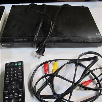 Sony DVD Players And Arris Modem Router, 3 Pieces