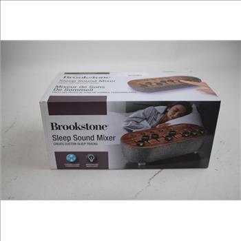 Sony Extra Bass Speaker, Retro Speaker, Brookstone Sleep Sound Mixer, 3 Pieces