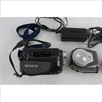 Sony Hi8 Video Camera And More, 3 Pieces