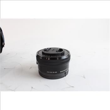 Sony Lens withCamera Bag And Charger