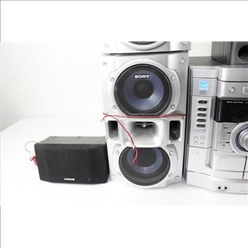 Sony MHC-GX470 CD System& More, 7 Items