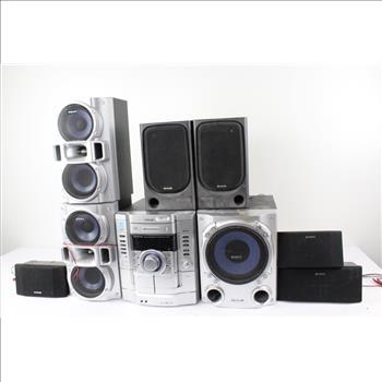 Sony MHC-GX470 CD System& More, 7 Items